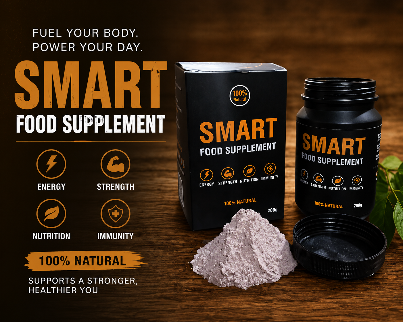 Smart Food Supplement | Energy, Nutrition & Immunity Support