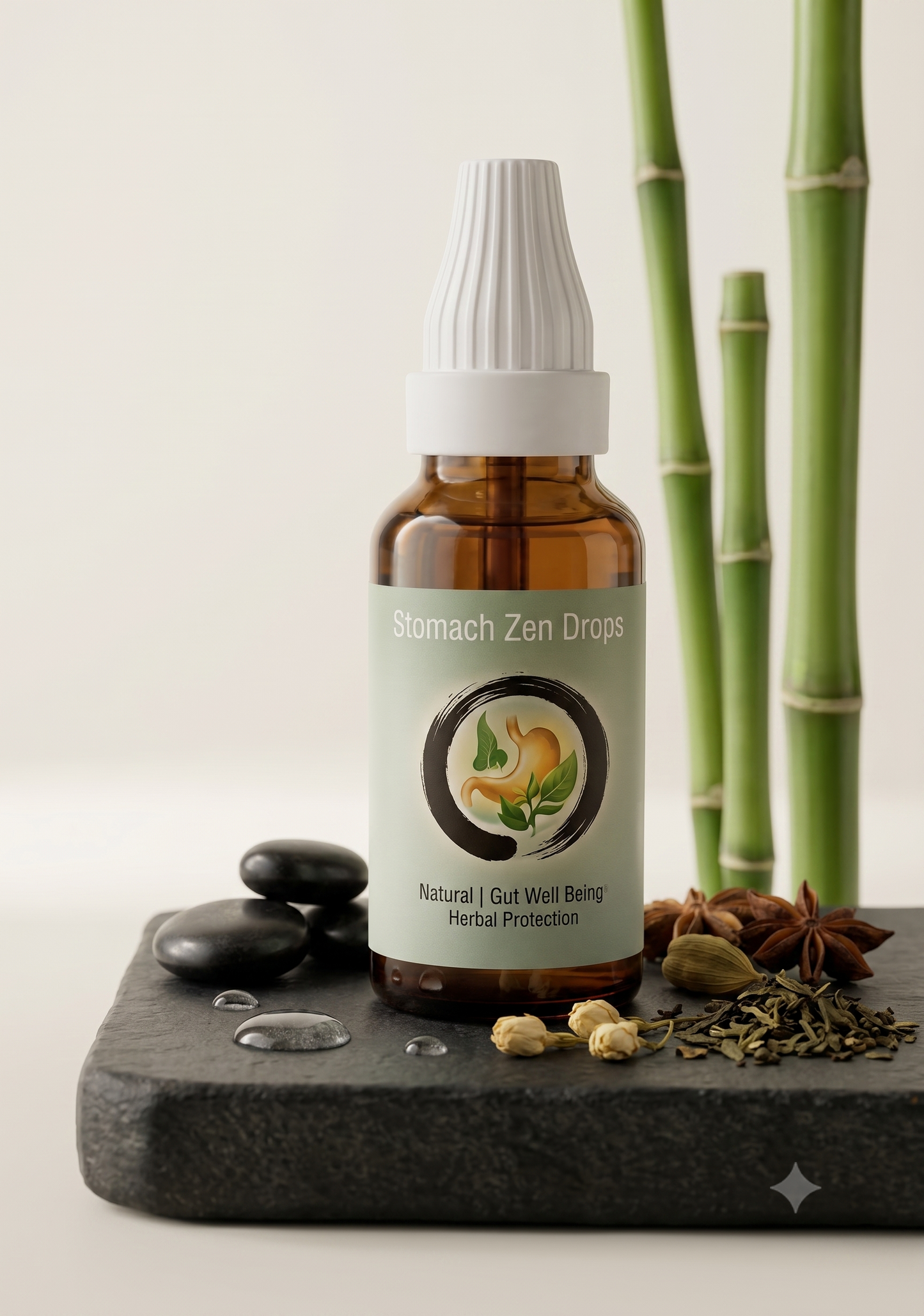 Gastro Zen Drops – تیزابیت، گیس اور بدہضمی کا قدرتی ہربل حل