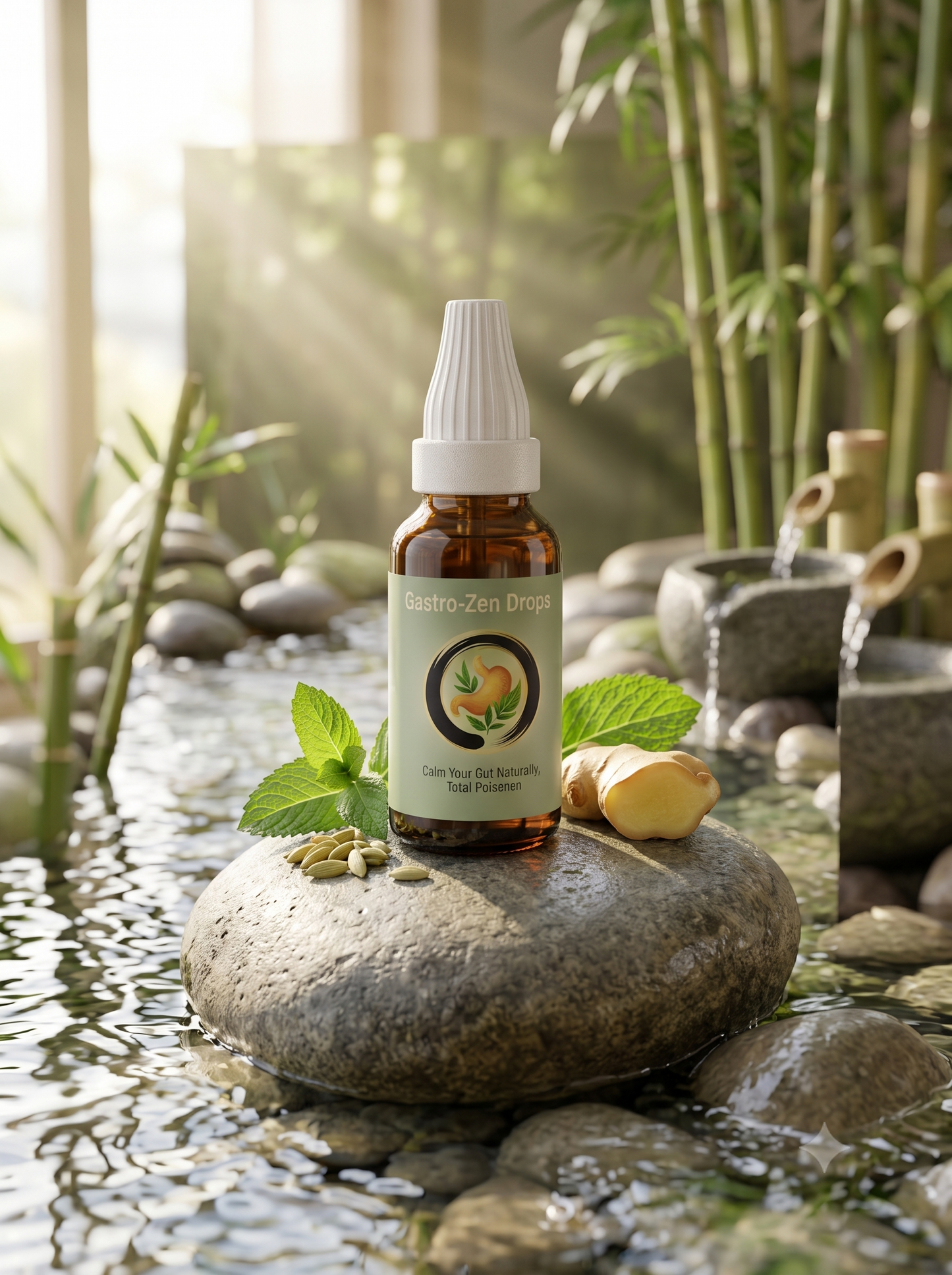Gastro Zen Drops – تیزابیت، گیس اور بدہضمی کا قدرتی ہربل حل