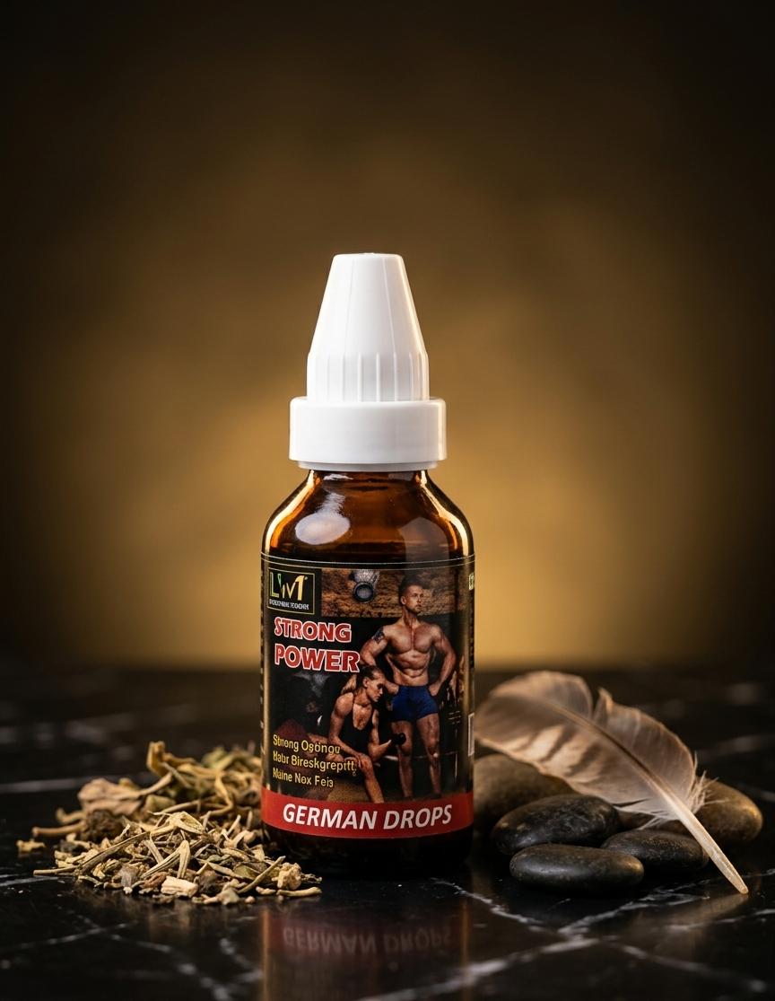 Strong Power German Drops for Stamina, Energy & Strength